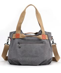 Large Capacity Leisure Shoulder BagsHandbagsCanvas-aHobos-Bag-Women-Handbags