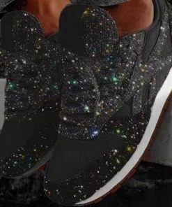 Women’s Casual Glitter Running SneakersShoesWomen-Casual-Glitter-Shoes-Mesh-1