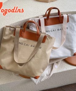New Casual Large Capacity Shoulder BagHandbagsYogodlns5-Casual-Canvas-Handbag-f