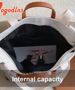 New Casual Large Capacity Shoulder BagHandbagsYogodlns55-Casual-Canvas-Handbag-f