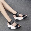 New Fashion Luxury SandalsShoesmainimage22020new-Fashion-Wedge-Women-Shoes-Casual-Belt-Buckle-High-Heel-Shoes-Fish-Mouth-Sandals-2020-Luxury