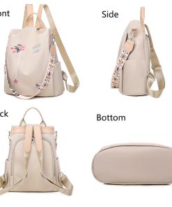 Embroidered Anti-Theft Backpack -BagsHandbagsmainimage22021-Waterproof-Oxford-Women-Backpack-Fashion-Anti-theft-Women-Backpacks-Print-School-Bag-High-Quality-Large