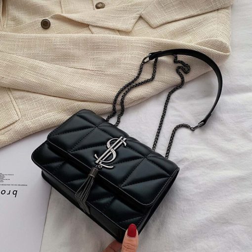 Luxury PU Leather HandbagsHandbagsmainimage2Luxury-Brand-Handbag-Fashion-Simple-Tassel-Square-Bag-Quality-PU-Leather-Women-s-Designer-Handbag-Lock