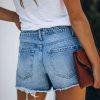 Ripped Sexy Cotton Leisure ShortsBottomsmainimage2denim-shorts-jeans-Women-Shorts-Ripped-Solid-Color-Sexy-Cotton-Blend-Broken-Hole-attractive-Leisure-Shorts