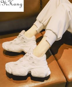 Comfy Breathable Mesh Chunky SneakerShoesmainimage3Rahat-nefes-rg-e-itmenler-t-knaz-topuklu-5cm-kad-n-platformu-ayakkab-kad-n-ayakkab