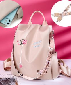 Embroidered Anti-Theft Backpack -BagsHandbagsmainimage42021-Waterproof-Oxford-Women-Backpack-Fashion-Anti-theft-Women-Backpacks-Print-School-Bag-High-Quality-Large