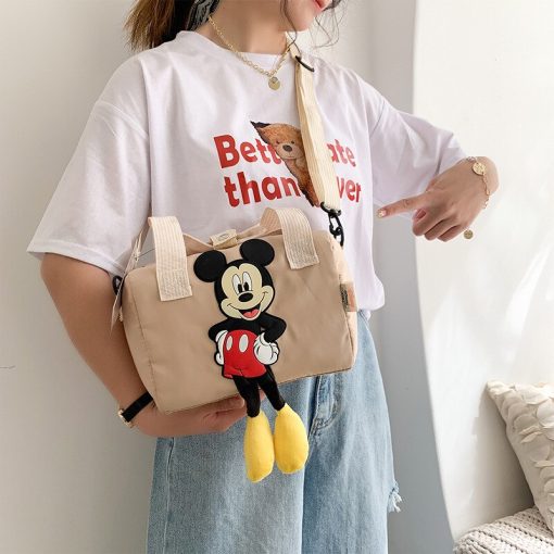 Cute Disney Mickey Mouse BagHandbagsmainimage42022-New-Disney-Shoulder-Bags-Cartoons-Mickey-Mouse-Nylon-Bag-Women-Messenger-Bag-Cute-Anime-Fashion