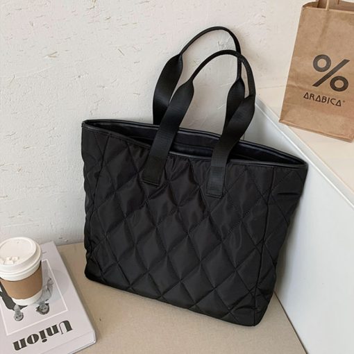 High Quality Nylon Handbag-Messenger BagHandbagsmainimage4Brand-Designer-Women-s-Tote-Bags-2020-Autumn-Winter-New-Lady-Shoulder-Bag-High-Quality-Nylon