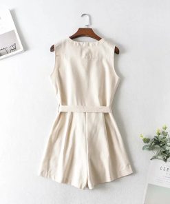 Button Up Casual Cotton RomperDressesmainimage4Foridol-Sleeveless-Wide-Leg-Rompers-Playsuits-Button-Up-Casual-Cotton-Summer-Beach-Rompers-Overalls-2021-New