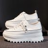 Women’s Genuine Leather Breathable SneakersFlatsmainimage4Fujin-5-5cm-Genuine-Leather-Platform-Wedge-Shoes-Chunky-Sneaker-White-Casual-Shoes-Comfortable-Breathable-Spring