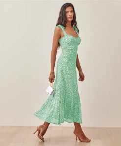 Sexy Backless Strap Long Dress – Bluemainimage4Sexy-Backless-Strap-Long-Dress-Women-Casual-Floral-Bandage-Beach-Party-Maxi-Dresses-Green-Elegant-Ruffle