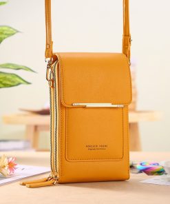 Crossbody Strap Leather HandbagHandbagsmainimage4Women-Bags-Soft-Leather-Wallets-Touch-Screen-Cell-Phone-Purse-Crossbody-Shoulder-Strap-Handbag-for-Female