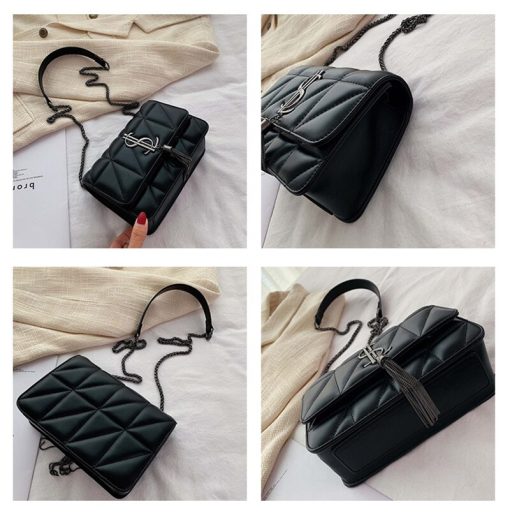 Luxury PU Leather HandbagsHandbagsmainimage5Luxury-Brand-Handbag-Fashion-Simple-Tassel-Square-Bag-Quality-PU-Leather-Women-s-Designer-Handbag-Lock