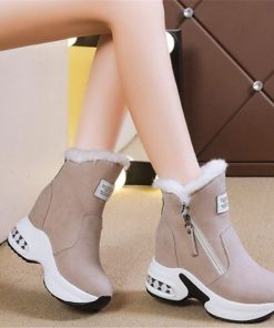 Women’s Warm Plush Ankle BootsBootsmainimage5Women-Ankle-Boot-Warm-Plush-Winter-Shoes-for-Woman-Boots-High-Heels-Ladies-Boot-Women-Snow-1