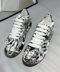 Women’s Painted Trendy SneakersFlatsvariantimage02022Spring-New-Arrivals-Women-s-Shoes-Trendy-Sneakers-Casual-Graffiti-Canvas-Thick-Sole-Casual-Shoes-Painted