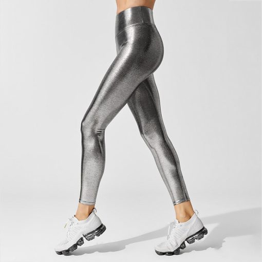 Women’s Slim Solid Color LeggingsBottomsvariantimage2ASHEYWR-New-Women-Leggings-High-Waist-Bronzing-Solid-Color-Slim-Fitness-Legging-Push-Up-Elastic-Workout