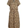 Bohemian Leopard Print Shirt DressDressesvariantimage2Ladies-Bohemian-Leopard-Print-Shirt-Dress-Women-Casual-Midi-Holiday-Summer-Dress-Female-A-line-Loose