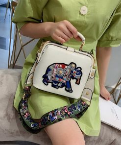Vintage Embroidery Elephant Leather BagHandbagsvariantimage4Vintage-Embroidery-Elephant-Bag-Bags-Wide-Butterfly-Strap-PU-Leather-Women-Shoulder-Crossbody-Bag-Tote-Women