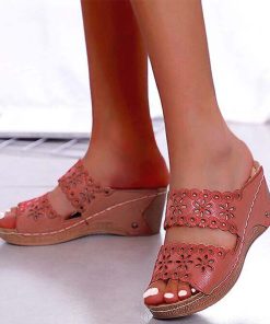 Slip On Fashion Gladiator SandalShoesvariantimage6Shoes-Woman-Sandals-For-Beach-Shoes-Slip-On-Fashion-Gladiator-Sandals-Women-Thick-Bottom-Footwear-Flat