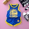 2 pcs Baby Kids Basketball Fashion SetsKidsBoys-Sports-Basketball-Clothes-S