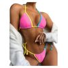 2 Piece High Cut Bikini SetSwimwearsContrast-Swimsuit-2021-New-Bikin