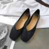 Fashion Low-Heel Non-Slip Square Toe Flat Leather SandalsSandalsFashion-Low-heele-d-Non-slip-Shoe