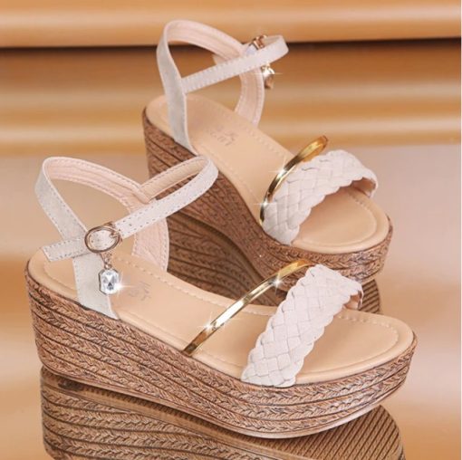 Bohemian Style Gladiator SandalsSandalsHigh-Heels-Women-Summer-Shoes-We-1