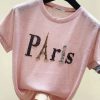 Paris Eiffel Tower Beaded ShirtsTopsIns-Short-Sleeve-Paris-Eiffel-To