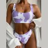 New Trendy Cow Print Bikini SetSwimwearsNew-Cow-Print-Bikinis-High-Waist-2