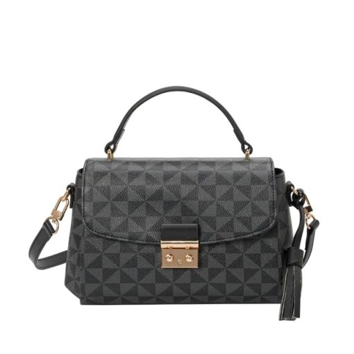 Luxury Crossbody Plaid Fashion Vintage Messenger HandbagsHandbagsShoulder-Bags-For-Women-2022-New