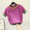 Women’s Knitted Casual ShirtsTopsSummer-Ne-w-Thin-Knit-Sweater-Eur