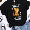 My Level Of Sarcasm Tees-ShirtsTopsTshirt-For-Woman-Tsundere-Cat-Dr
