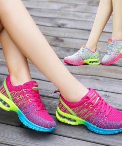 Women’s Breathable Lace-Up Running SneakersFlatsmainimage02021-Autumn-Sport-Shoes-Woman-Sneakers-Female-Running-Shoes-Breathable-Hollow-Lace-Up-Chaussure-Femme-Women