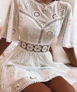 Elegant White Floral Embroidery Cotton DressDressesmainimage0Aproms-Elegant-White-Floral-Embroidery-Cotton-Dress-Women-Casual-High-Fashion-Backless-Short-Mni-Dresses-High