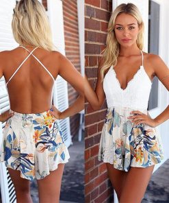 Holiday Summer Ladies Sexy DressDressesmainimage0Holiday-Summer-Ladies-Sexy-V-Neck-Sleeveless-Jumpsuit-Women-Backless-Bodycon-Party-Playsuit-Fashion-CasualJumpsuit-Romper