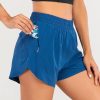 Women’s Loose Side Zipper Gym ShortsBottomsmainimage0NWT-2021-Women-Shorts-Loose-Side-Zipper-Pocket-Shorts-Gym-Workout-Running-Shorts-Drawcord-Outdoor-Short