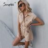 Sleeveless Pockets Belt RomperSwimwearsmainimage0Simplee-Pure-color-sleeveless-pockets-belt-romper-Single-breasted-cool-jumpsuit-romper-High-street-overall-fashion