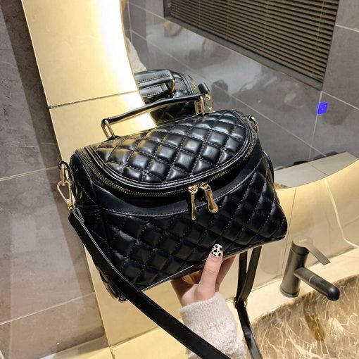 Fashion Crossbody PU Leather HandbagsHandbagsmainimage1Fashion-Crossbody-Bags-for-Women-2021-New-Soft-PU-Leather-Luxury-Designer-Handbag-Casual-Bucket-Bag