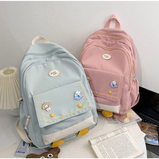 Unisex Soft Touch Multi-Functional Student BackpackHandbagsmainimage1Fashion-Women-Backpack-Soft-Touch-Multi-Function-Small-Backpack-Female-Student-Shoulder-Bag-Bag
