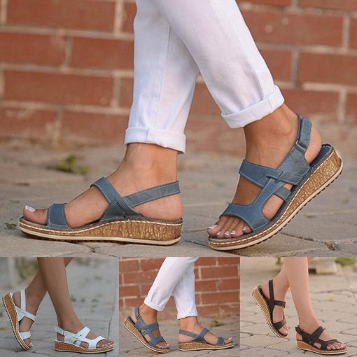 Low Heel Wedge Gladiator SandalsSandalsmainimage1Women-s-Large-Size-43-Sandals-Summer-Female-Low-Heel-Wedge-Casual-Platform-Sandals-Fashion-Ladies