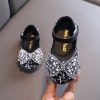 New Trendy Rhinestone Bow Baby Girl ShoesKidsmainimage2Autumn-Girls-Leather-shoes-Princess-Square-Rhinestone-Bow-Single-Shoes-Fashion-Children-Performance-Wedding-Shoes-G14