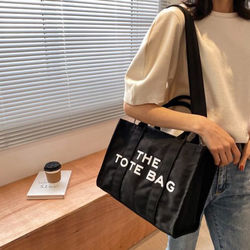 Women’s Casual CanvasLarge Capacity Tote HandbagsHandbagsmainimage2Casual-CanvasLarge-Capacity-Tote-Women-Handbags-Designer-Brand-Letters-Shoulder-Crossbody-Bags-Luxury-Big-Shopper-Bag