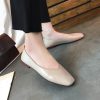 Fashion Low-Heel Non-Slip Square Toe Flat Leather SandalsSandalsmainimage2Fashion-Low-heeled-Non-slip-Shoes-Women-Summer-And-Autumn-Casual-Square-Toe-Flat-Leather-Shoes