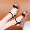 Bohemian Style Gladiator SandalsSandalsmainimage2High-Heels-Women-Summer-Shoes-Wedges-Bohemian-Women-Sandals-Flat-Platforms-Diamond-Beach-Sandles-Open-Toe-1
