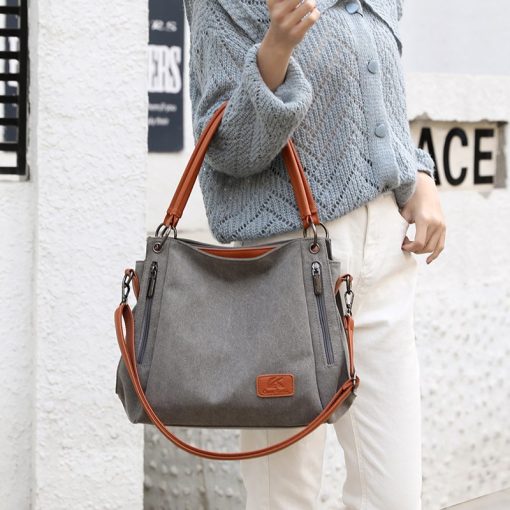 French Style Casual HandbagsHandbagsmainimage2Luxury-Designer-Handbags-for-Women-2021-New-Canvas-Fashion-Shoulder-Crossbody-Bags-Female-Messenger-Bag-Purses