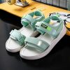 Women’s Trendy Korean Flat SandalsSandalsmainimage2Sports-Sandals-Female-Ins-Tide-2022-Summer-New-Net-Red-Korean-Version-of-The-Velcro-Student