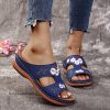 Casual Comfortable Soft SlippersSandalsmainimage2Women-Casual-Sandals-Comfortable-Soft-Slippers-Embroider-Flower-Colorful-Ethnic-Flat-Platform-Open-Toe-Outdoor-Beach