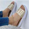 Women’s Platform Summer Sandals-SlippersSandalsmainimage32022-Large-Size-Rivets-Women-s-Slippers-Platform-Sandals-Summer-Women-s-Shoes-Flat-Slippers-Women