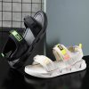 Women’s Trendy Korean Flat SandalsSandalsmainimage3Sports-Sandals-Female-Ins-Tide-2022-Summer-New-Net-Red-Korean-Version-of-The-Velcro-Student