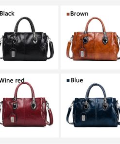 Vintage Leather Luxury HandbagsHandbagsmainimage3Vintage-Oil-Wax-leather-luxury-handbags-women-bags-designer-ladies-hand-bags-for-women-2022-bag